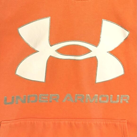 Under Armour Women's 2X Hoodie, Peachy-Orange Color w/White Accents, GREAT Cond. - Picture 4 of 9